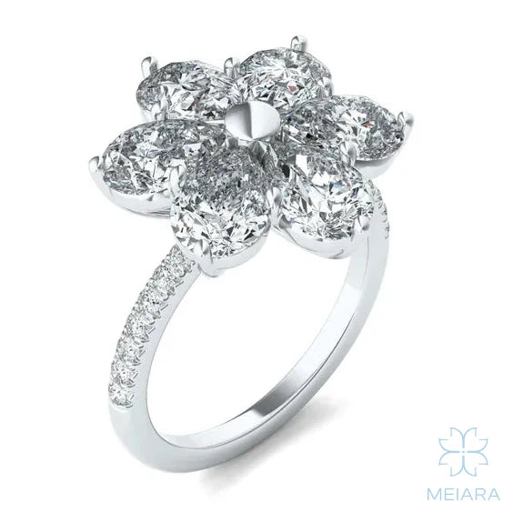 Fleur Éternelle Couture Cocktail Ring - view 2