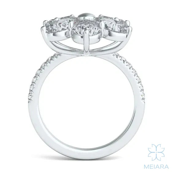 Fleur Éternelle Couture Cocktail Ring - view 3