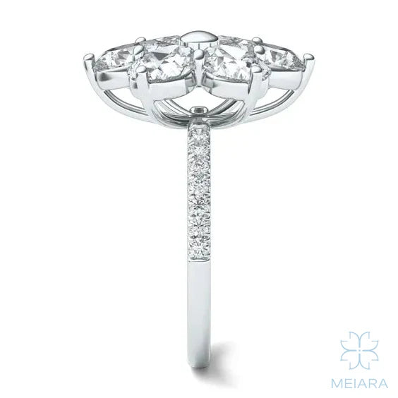 Fleur Éternelle Couture Cocktail Ring - view 5