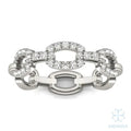 Iris Pavé Chain Link Ring