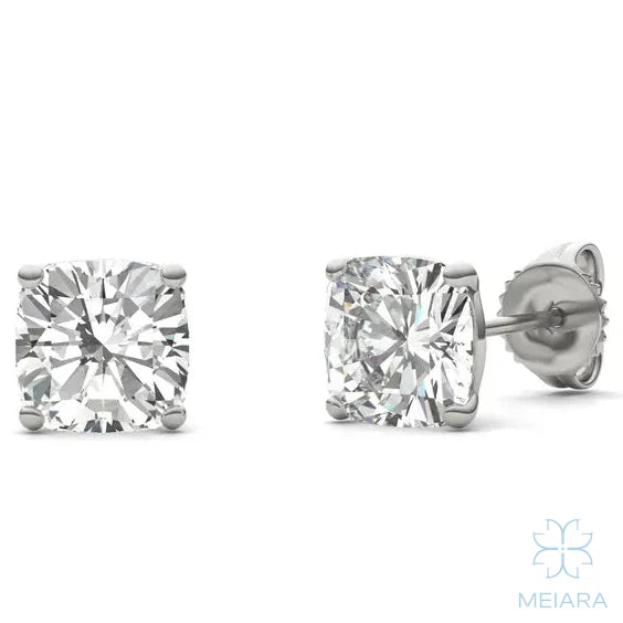 Eve Cushion Cut Brilliant Stylish Stud