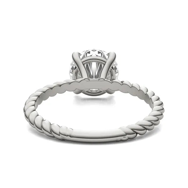 Round Brilliant Classic Rope Solitaire