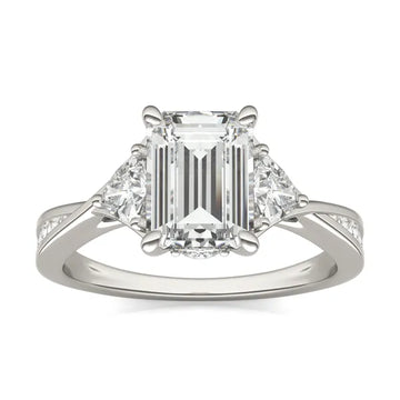 Emerald Expressions Three-Stone Engagement Ring
