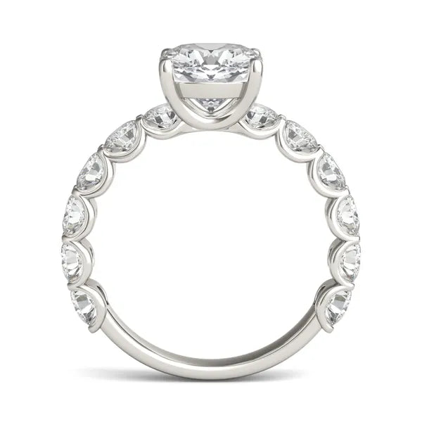 Cushion Wren Engagement Ring