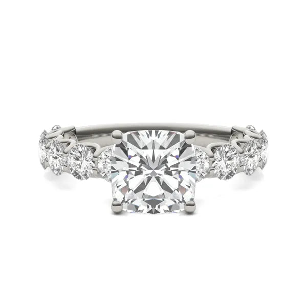 Cushion Wren Engagement Ring
