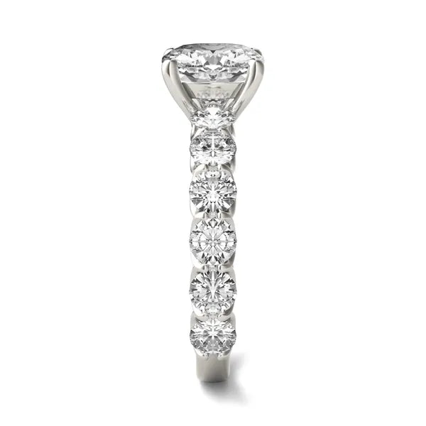 Cushion Wren Engagement Ring