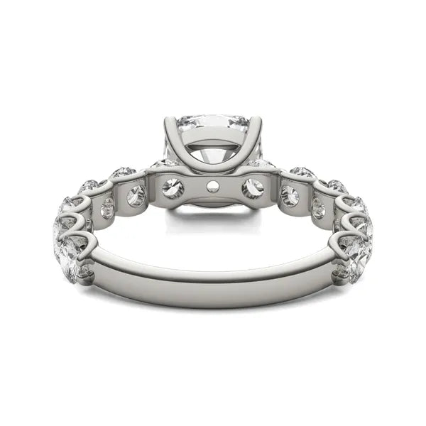 Cushion Wren Engagement Ring