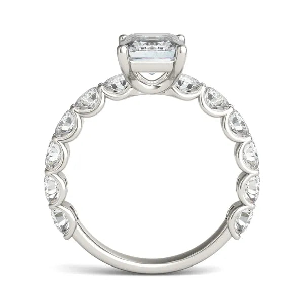 Emerald Firecrest Engagement Ring