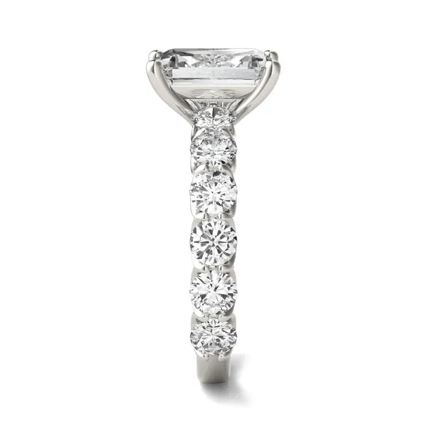 Emerald Wren Engagement Ring