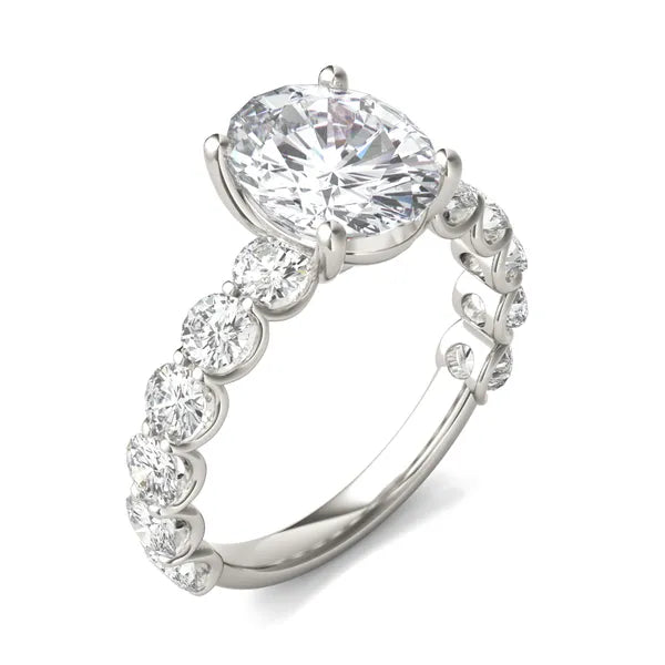 Oval Wren Engagement Ring