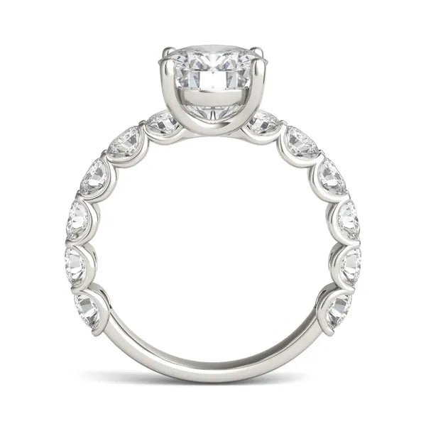 Oval Radiant Firecrest Engagement Ring