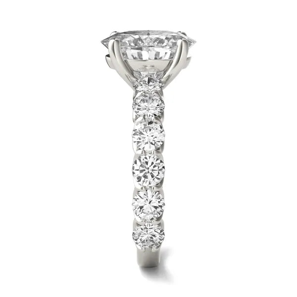 Oval Radiant Firecrest Engagement Ring