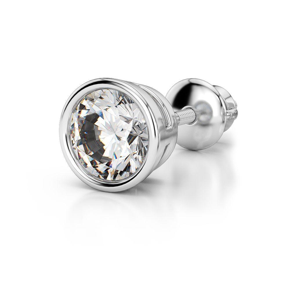 Kyro Lab-Moissanite Diamond Ear Studs