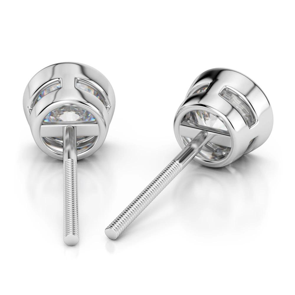Kyro Lab-Moissanite Diamond Ear Studs