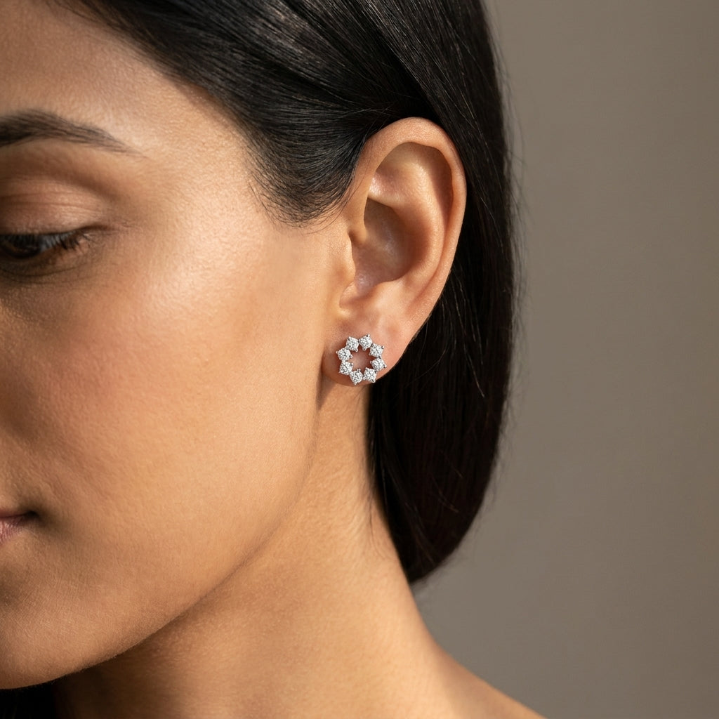 Meiara AI Lifestyle — Eve Classic Blossom Stud