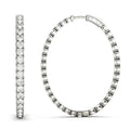Celeste Ellipse Hoop Earrings