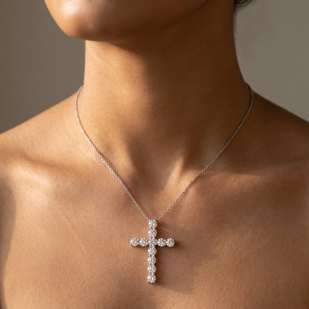 Meiara AI Lifestyle — Eve Classic Grace Cross Pendant