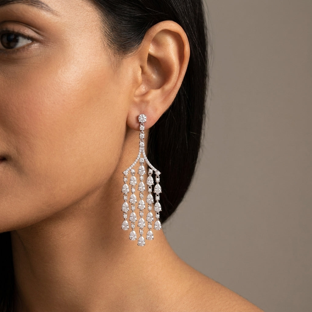 Meiara AI Lifestyle — Aria Chandelier Drop Earrings