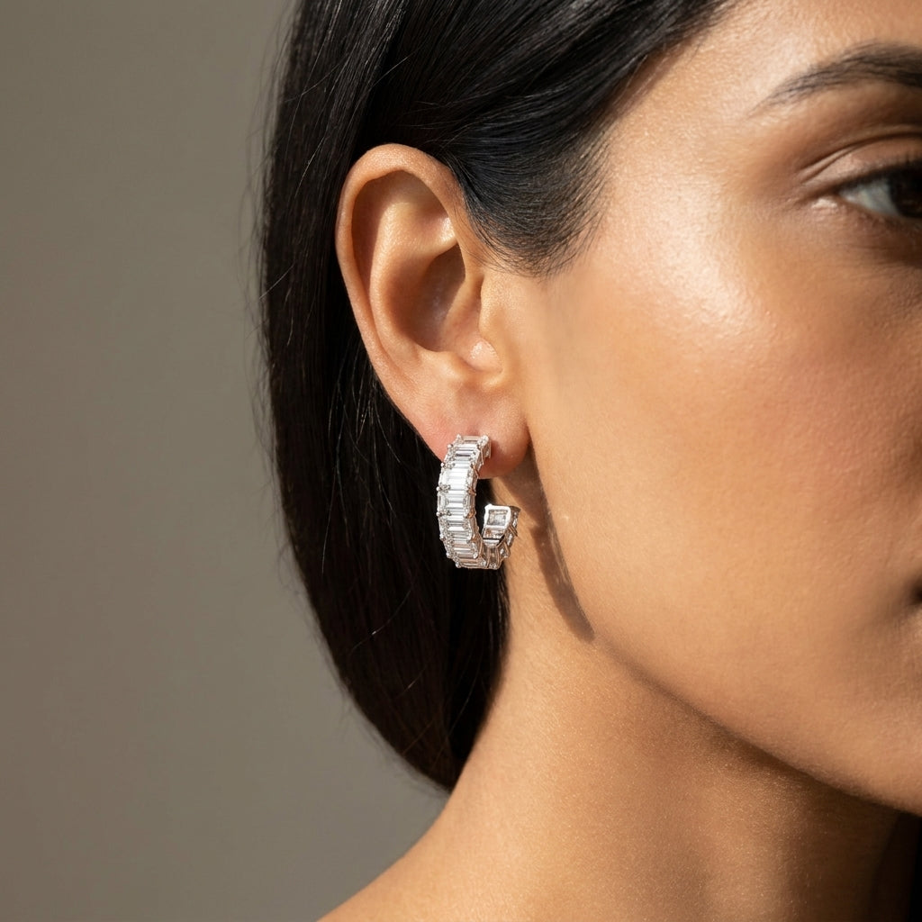 Meiara AI Lifestyle — Eve Huggie Hoop Earrings
