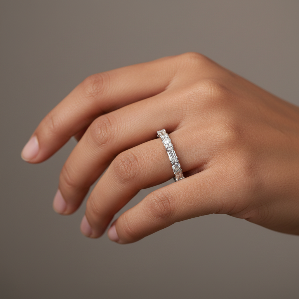 Meiara AI Lifestyle — Eve Alternating Anniversary Band