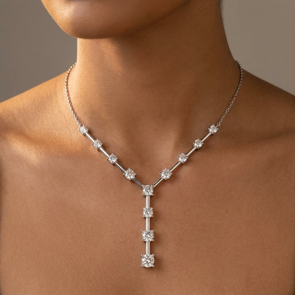 Meiara AI Lifestyle — Eve Aurora Excellent cut Necklace for Women