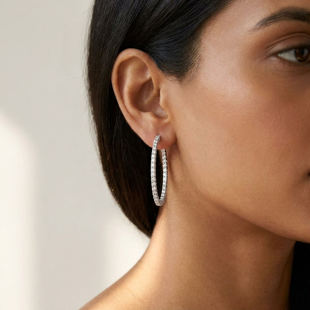 Meiara AI Lifestyle — Eve Inside Out Hoop Earrings