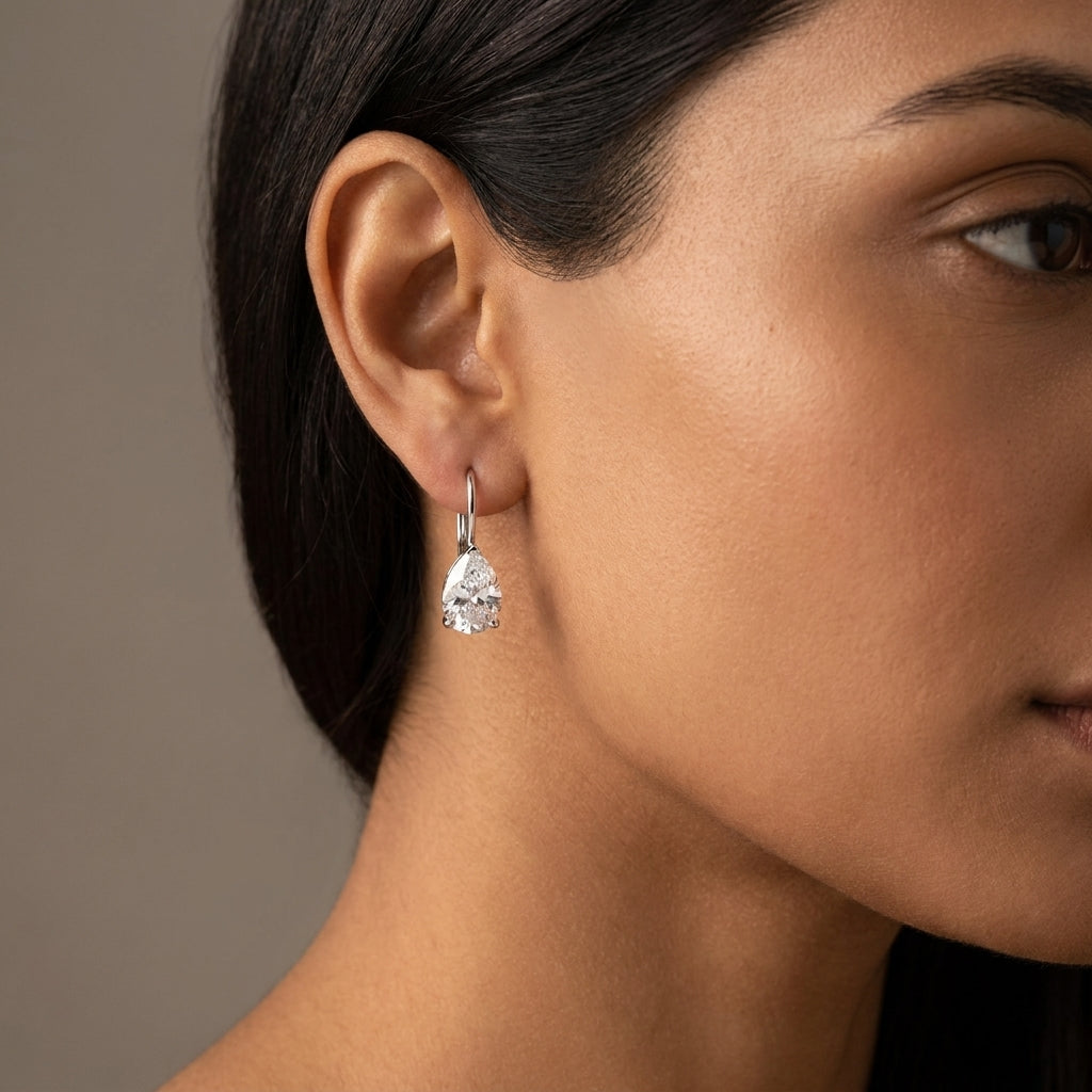 Meiara AI Lifestyle — Aria Pear Zion Drop Earrings