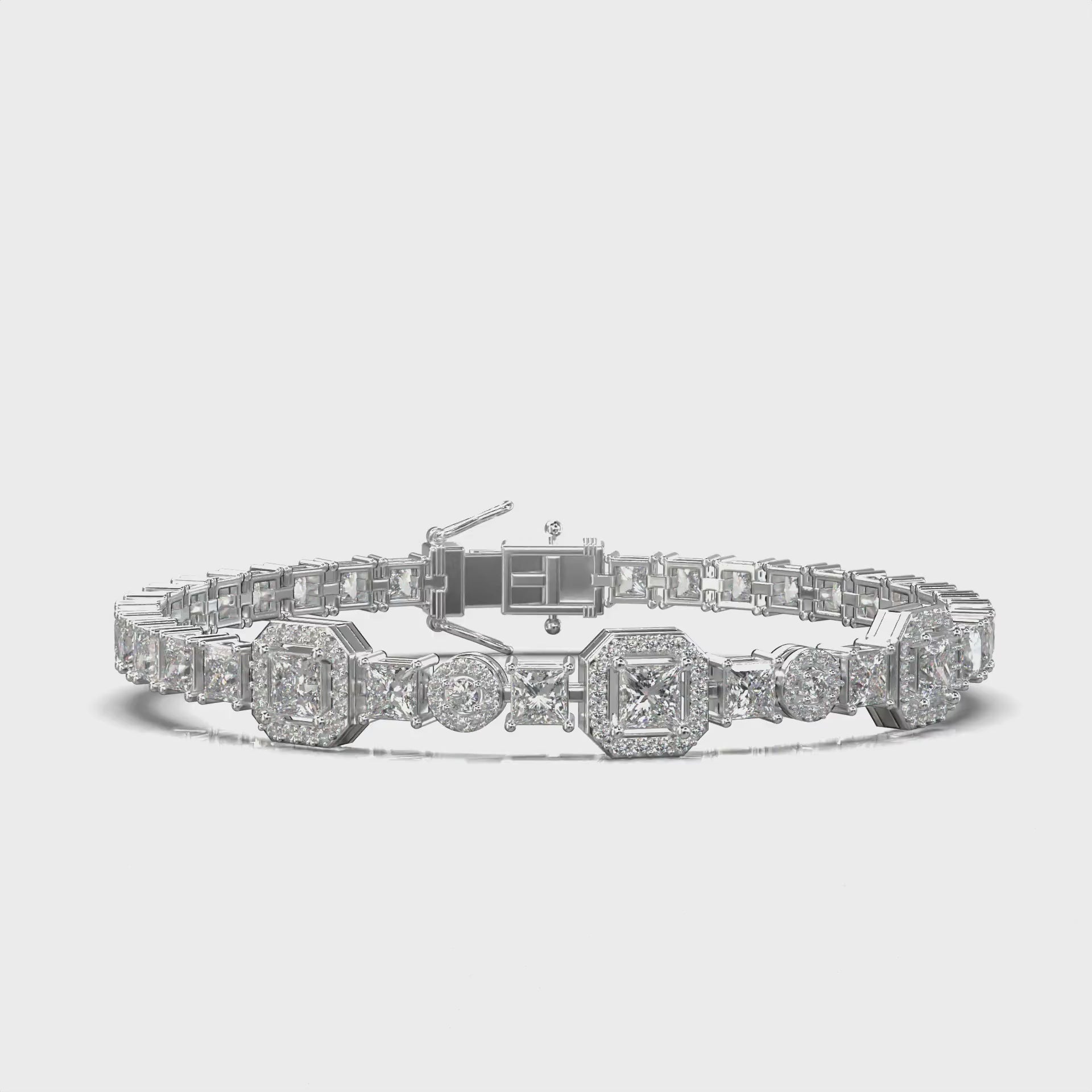 Draco Halo Station Bracelet — 360 view