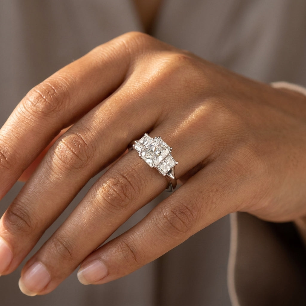 Meiara AI Lifestyle — Eve Radiant Classic Engagement Ring