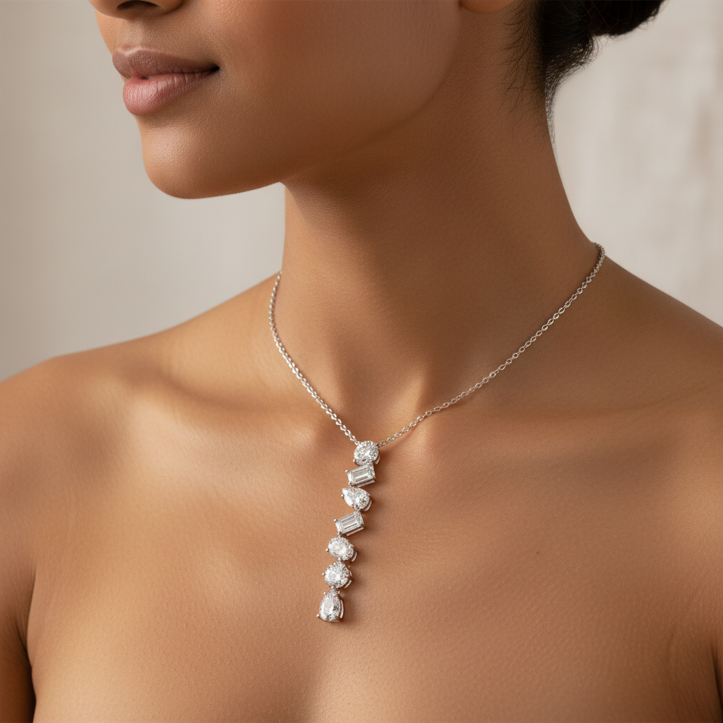 Meiara AI Lifestyle — Aria Revel Drop Pendant